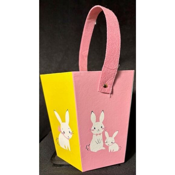 Easter Bunny Rabbit Basket - Picture 2 of 6